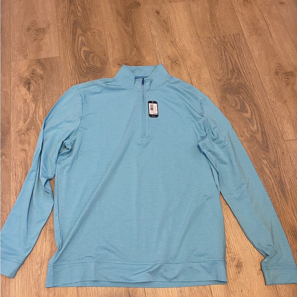 Brand new with tags. Mens Jonnie-O 1/4 zip long sleeve pullover. Size large.
